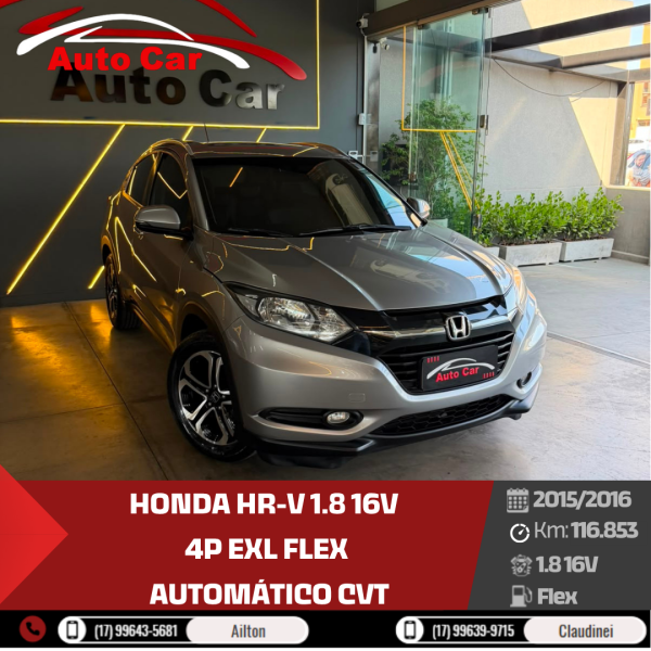 HR-V 1.8 16V 4P EXL FLEX AUTOMÁTICO CVT