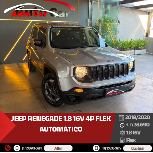 JEEP Renegade 1.8 16V 4P FLEX AUTOMÁTICO