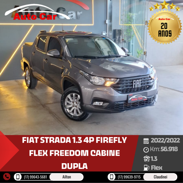FIAT Strada 1.3 4P FIREFLY FLEX FREEDOM CABINE DUPLA