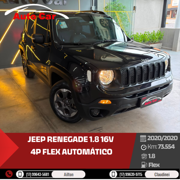 JEEP Renegade 1.8 16V 4P FLEX AUTOMÁTICO