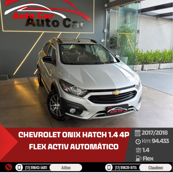 Onix Hatch 1.4 4P FLEX ACTIV AUTOMÁTICO
