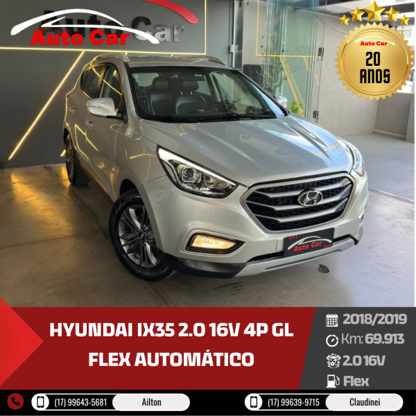 HYUNDAI IX35 2.0 16V 4P GL FLEX AUTOMÁTICO