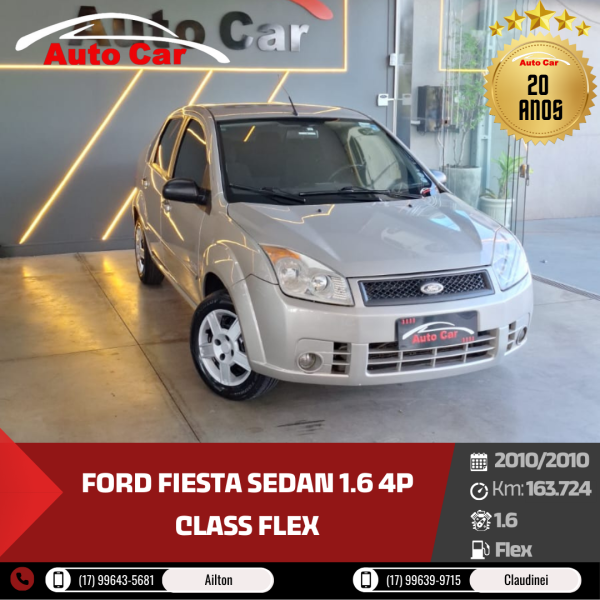 FORD Fiesta Sedan 1.6 4P CLASS FLEX