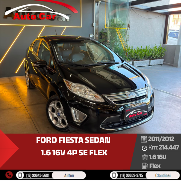 Fiesta Sedan 1.6 16V 4P SE FLEX