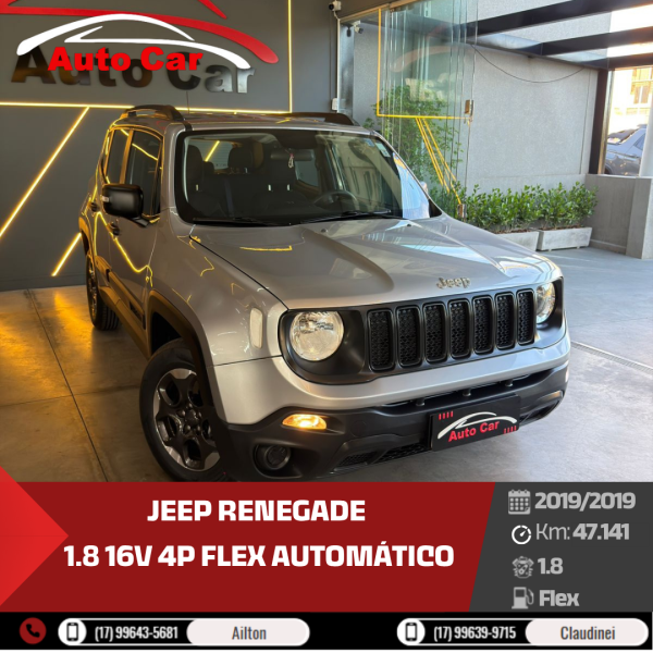 JEEP Renegade 1.8 16V 4P FLEX AUTOMÁTICO