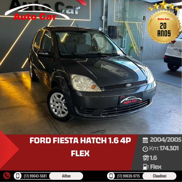FORD Fiesta Hatch 1.6 4P FLEX