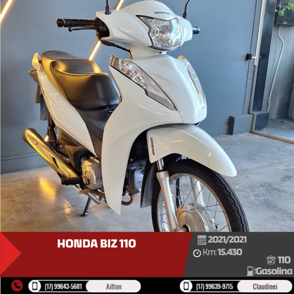 HONDA Biz 110 I Modelo sem Versão