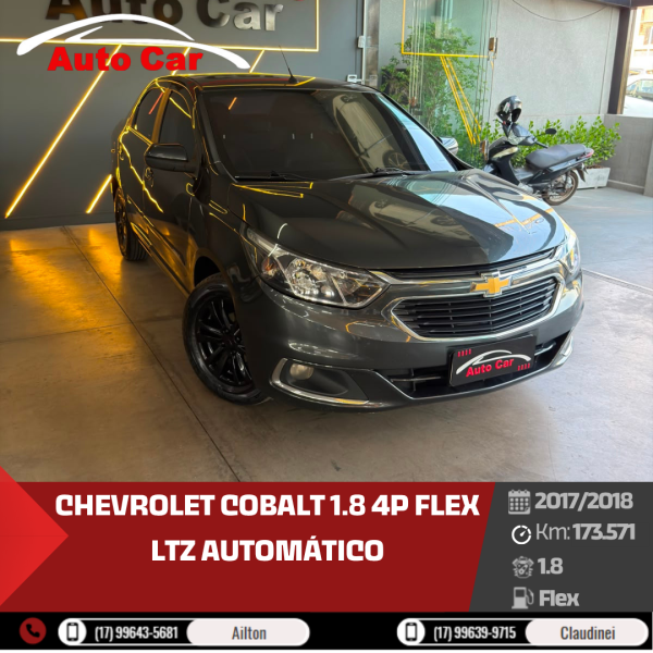 CHEVROLET Cobalt 1.8 4P FLEX LTZ AUTOMÁTICO