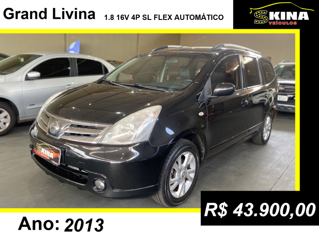 Grand Livina 1.8 16V 4P SL FLEX AUTOMÁTICO
