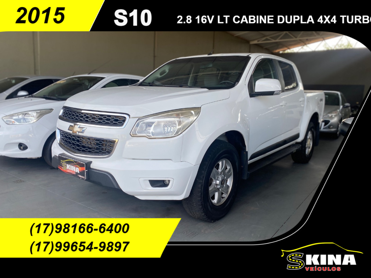 S10 2.8 16V LT CABINE DUPLA 4X4 TURBO DIESEL