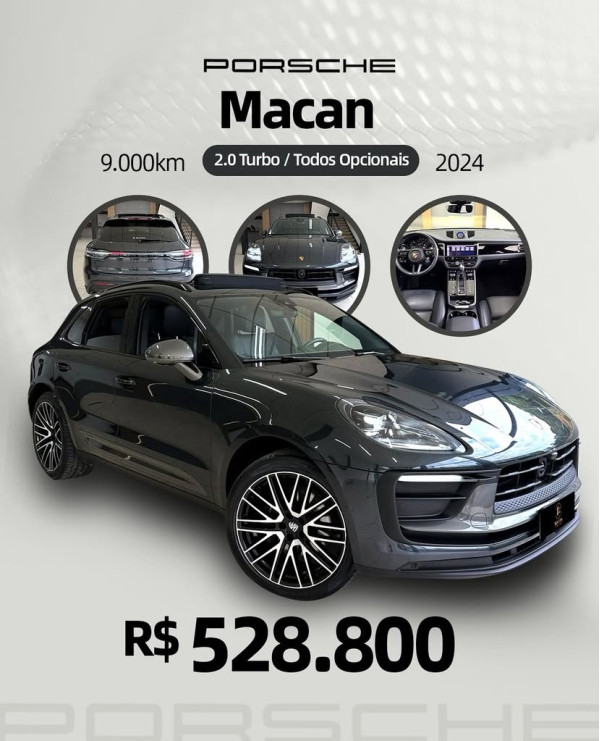 Macan 2.0 16V 4P AWD TURBO PDK AUTOMÁTICO