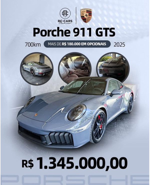 911 3.0 24V H6 CARRERA GTS AUTOMÁTICO PDK