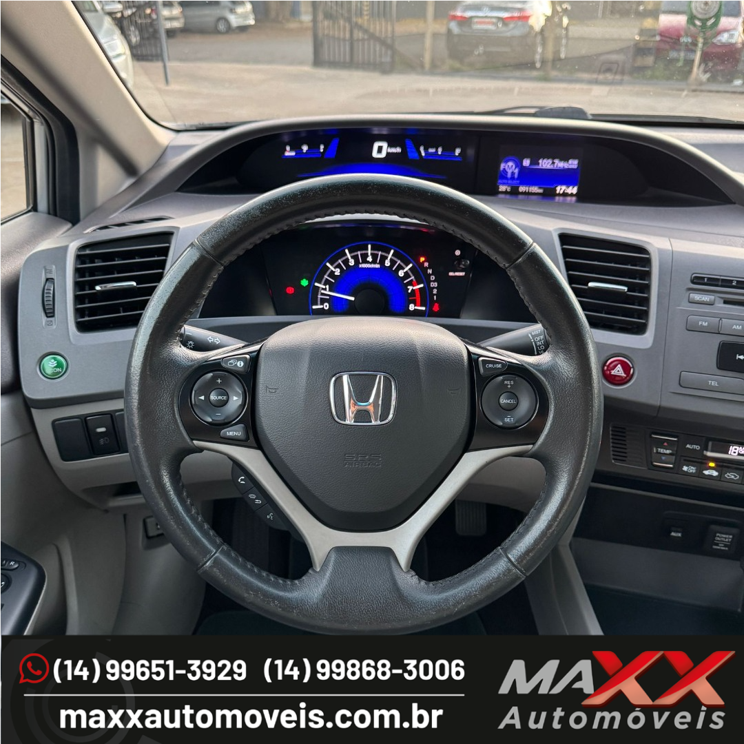 Civic 1.8 16V 4P FLEX LXS AUTOMÁTICO