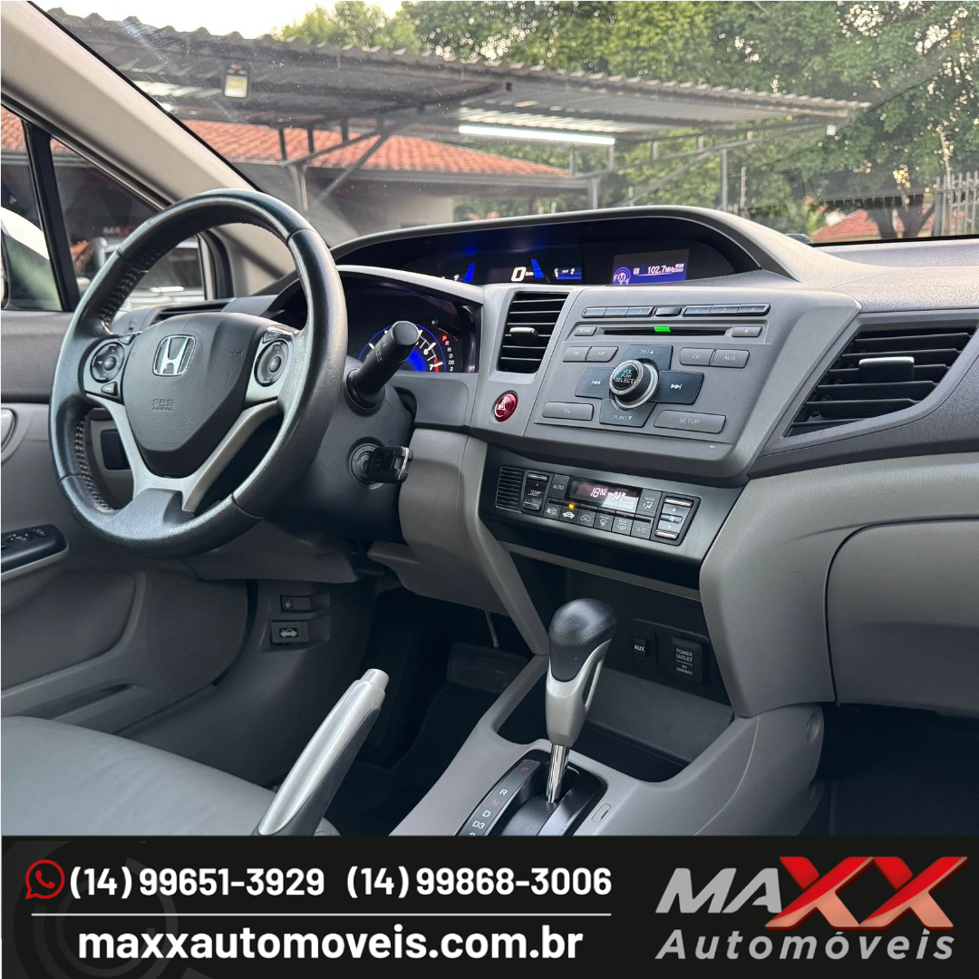 Civic 1.8 16V 4P FLEX LXS AUTOMÁTICO