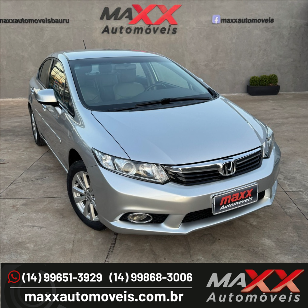 Civic 1.8 16V 4P FLEX LXS AUTOMÁTICO