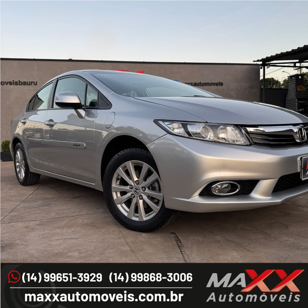 Civic 1.8 16V 4P FLEX LXS AUTOMÁTICO