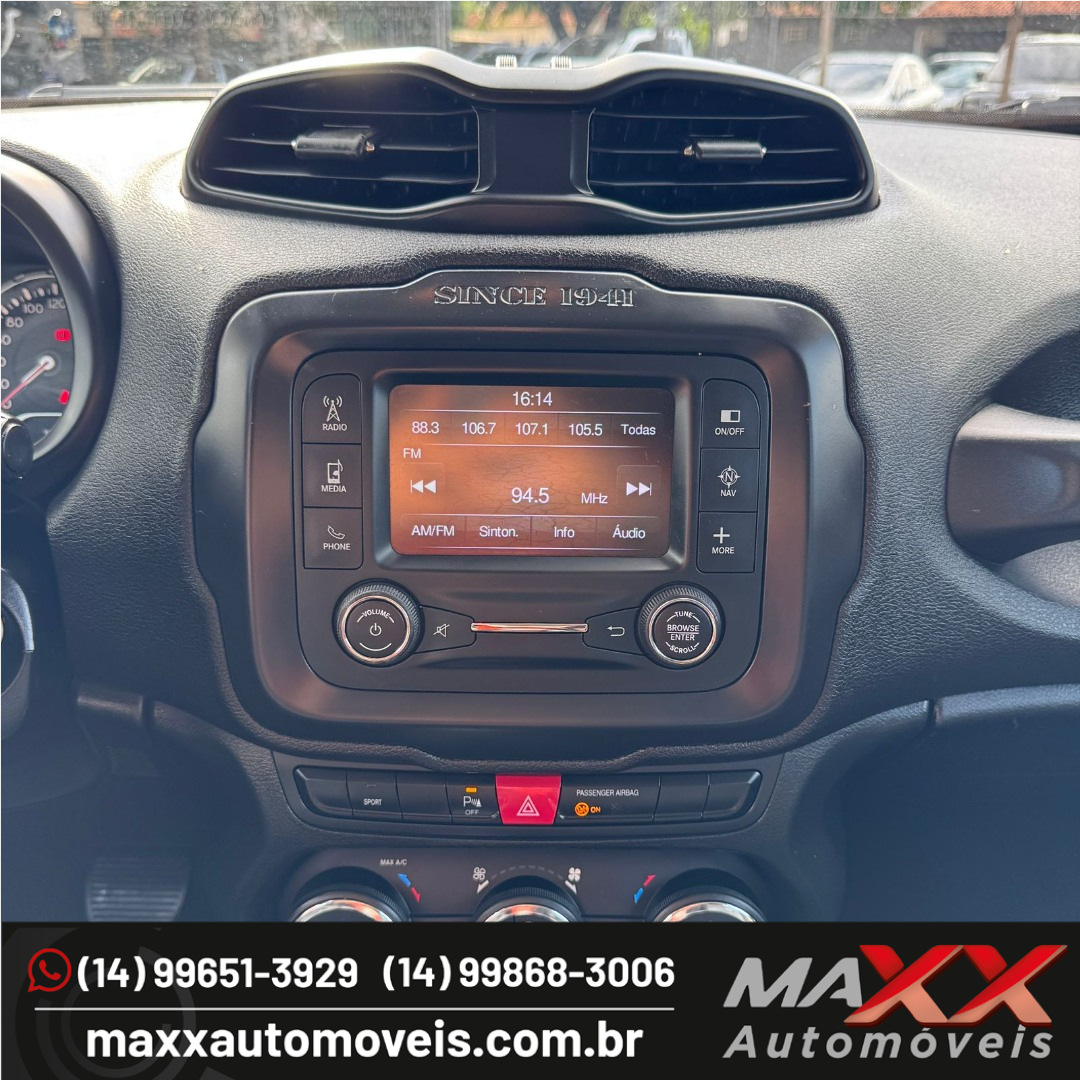 JEEP Renegade 1.8 16V 4P FLEX LONGITUDE AUTOMÁTICO