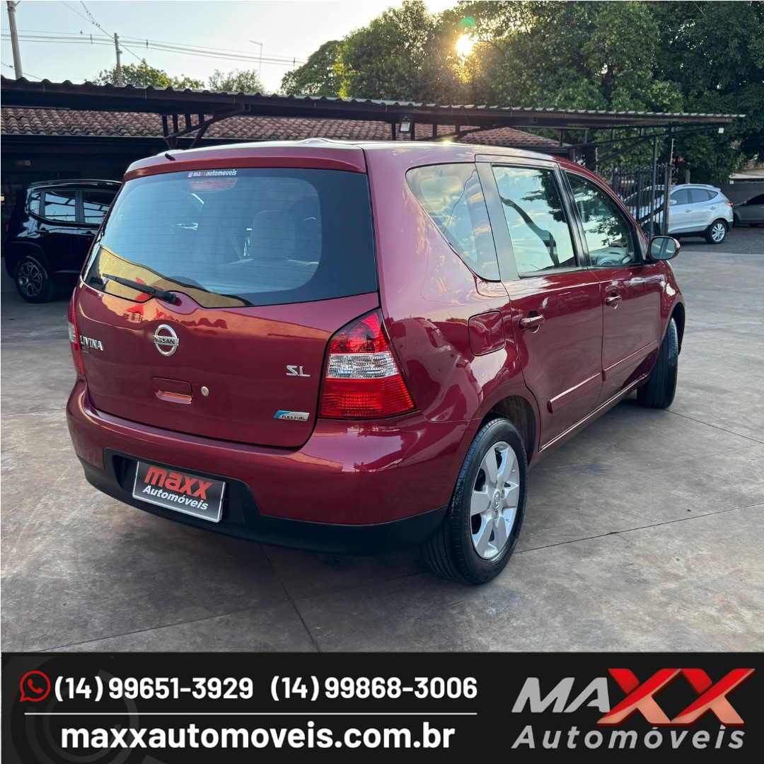 NISSAN Livina 1.8 16V 4P SL FLEX AUTOMÁTICO