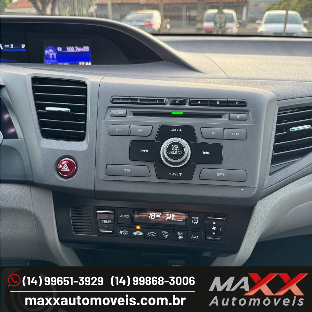 Civic 1.8 16V 4P FLEX LXS AUTOMÁTICO