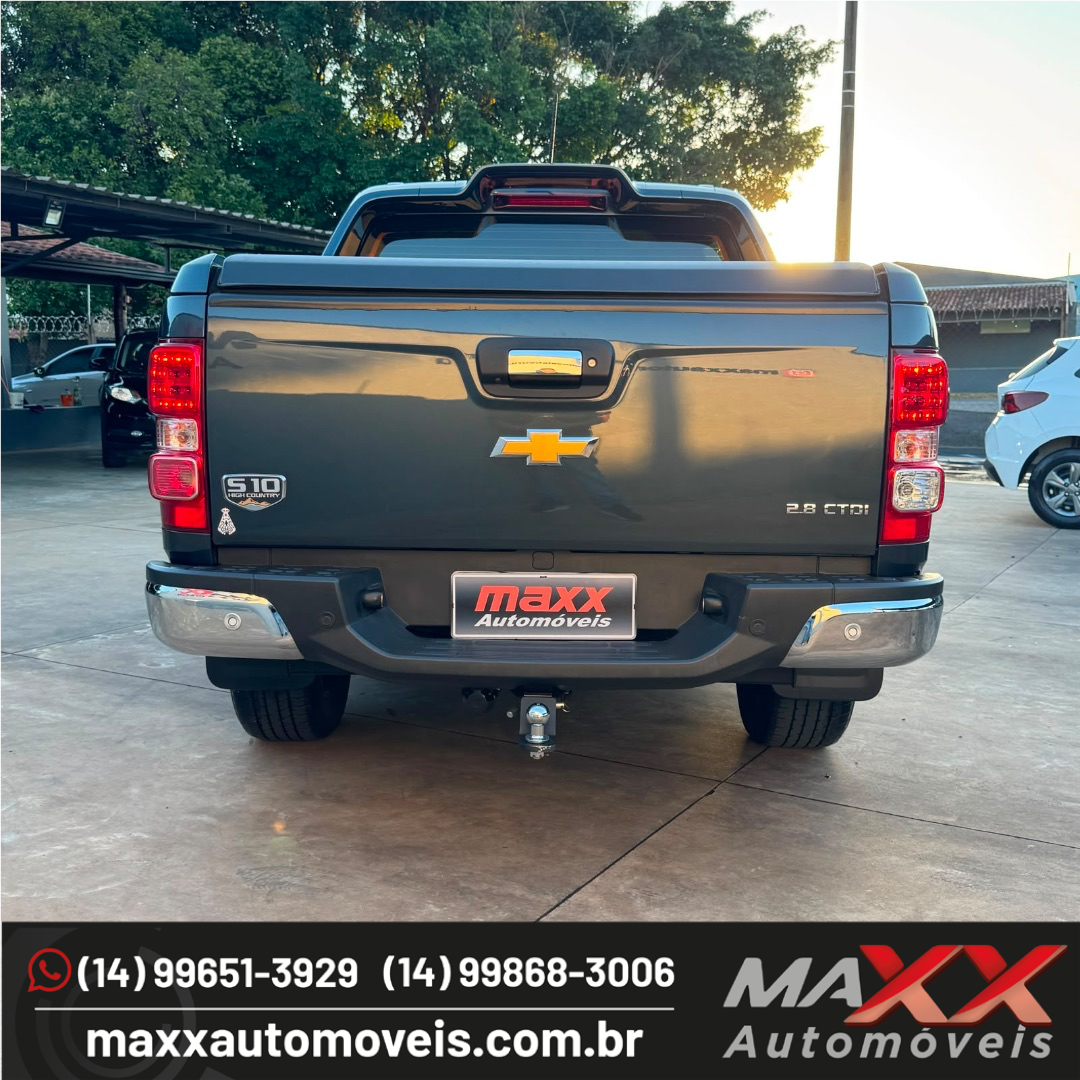 CHEVROLET S10 2.8 12V HIGH COUNTRY CABINE DUPLA 4X4 TURBO DIESEL AUTOMÁTICO