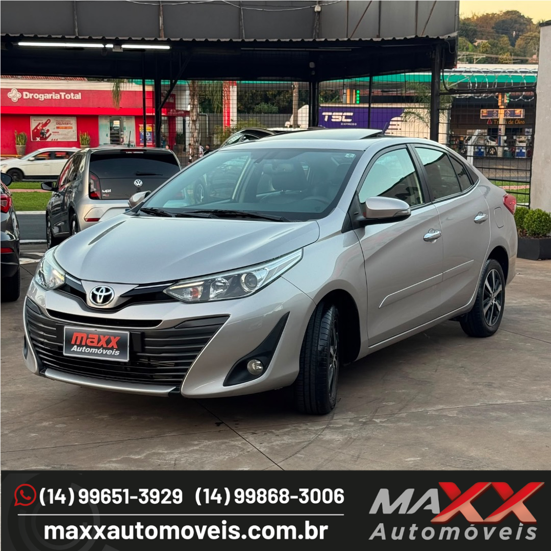 TOYOTA Yaris Sedan 1.5 16V 4P FLEX XLS MULTIDRIVE AUTOMÁTICO CVT