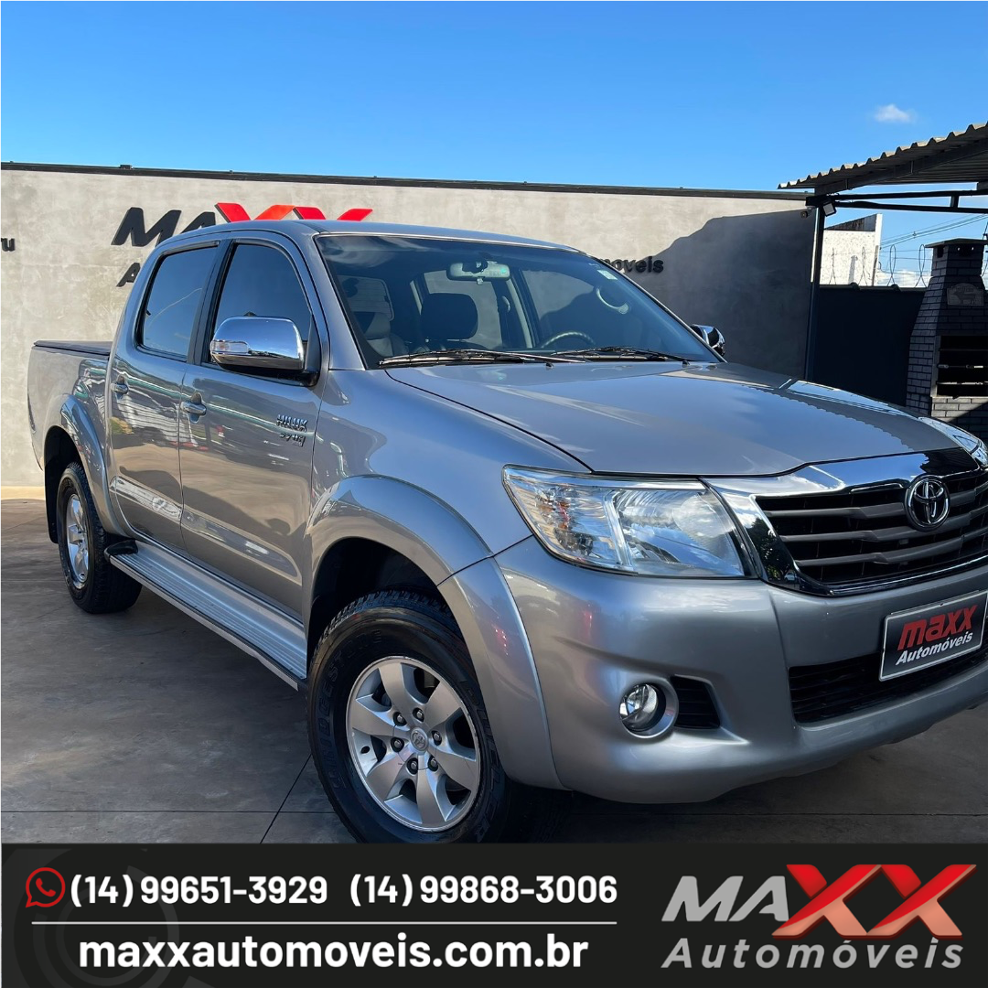 TOYOTA Hilux Caminhonete 2.7 16V 4P SRV FLEX CABINE DUPLA AUTOMÁTICO