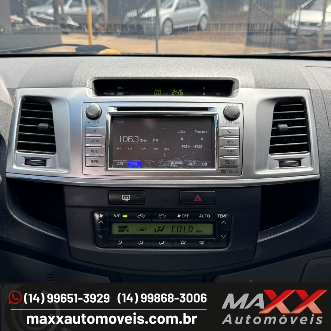 TOYOTA Hilux Caminhonete 2.7 16V 4P SRV FLEX CABINE DUPLA AUTOMÁTICO