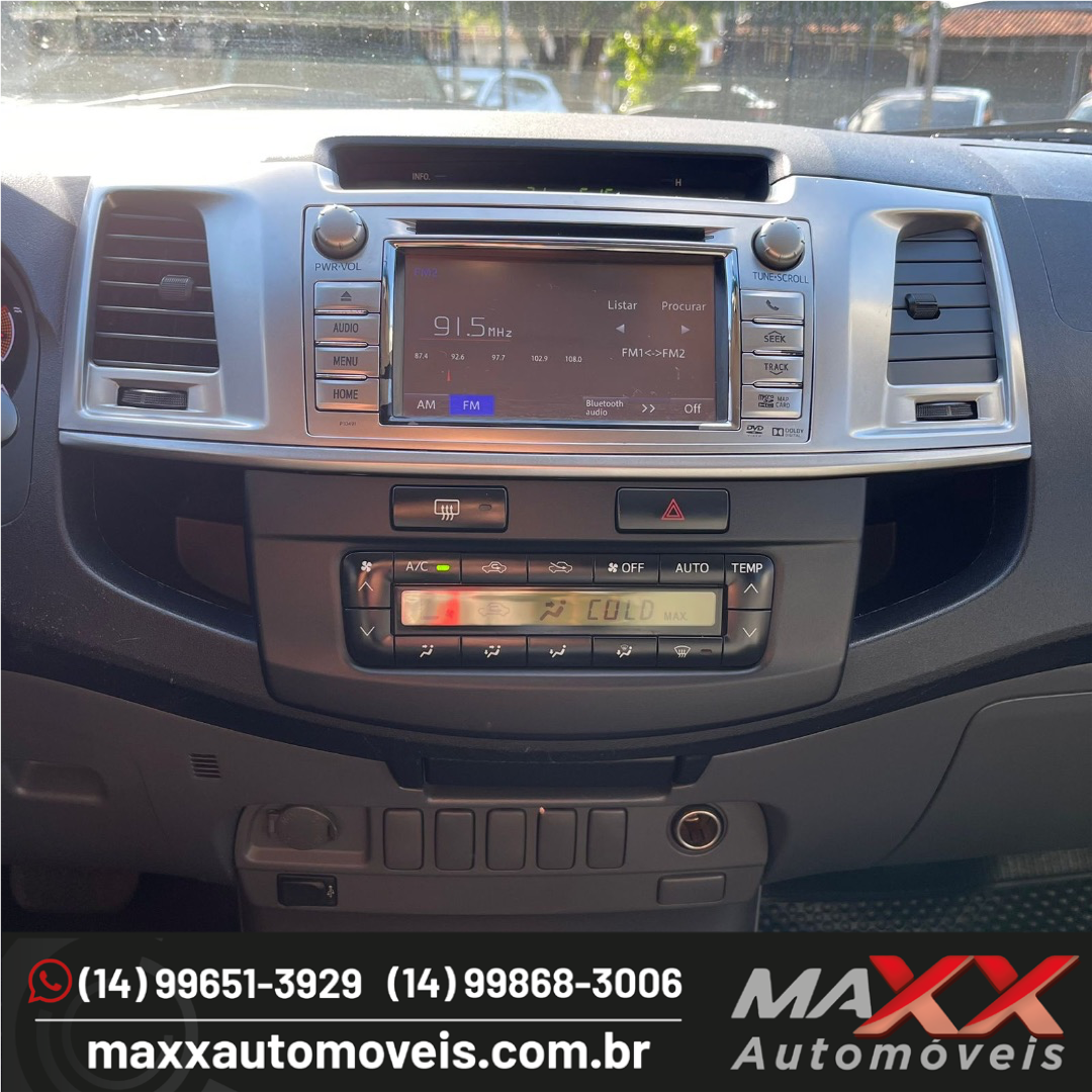TOYOTA Hilux Caminhonete 2.7 16V 4P SRV FLEX CABINE DUPLA AUTOMÁTICO