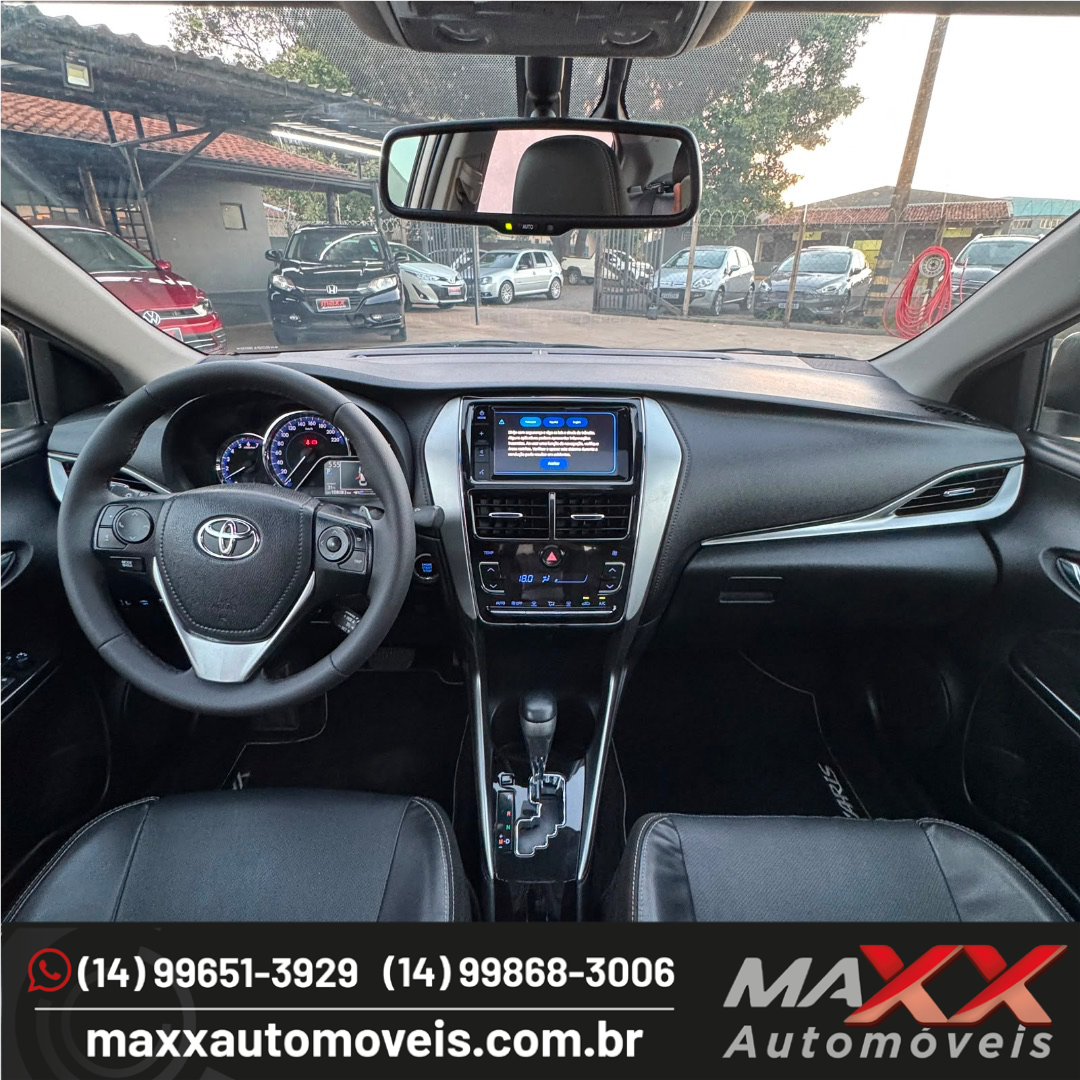 TOYOTA Yaris Sedan 1.5 16V 4P FLEX XLS MULTIDRIVE AUTOMÁTICO CVT