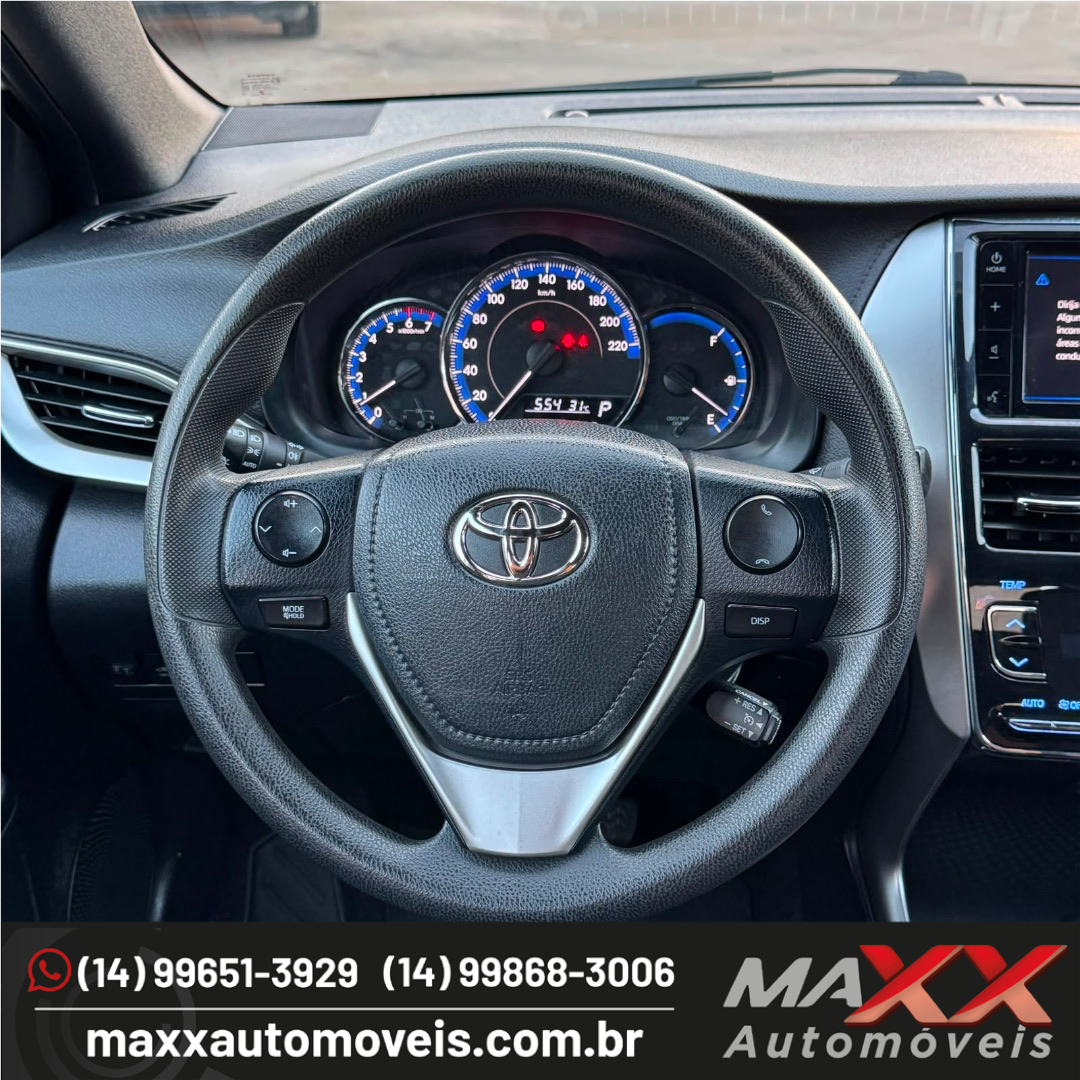 TOYOTA Yaris Hatch 1.3 16V 4P FLEX XL PLUS TECH MULTIDRIVE AUTOMÁTICO CVT