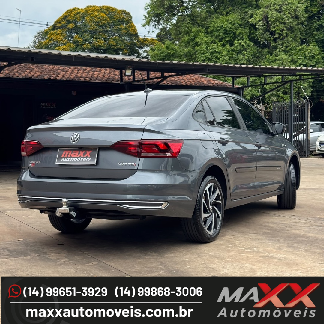 VOLKSWAGEN Virtus 1.0 4P 200 TSI FLEX HIGHLINE AUTOMÁTICO