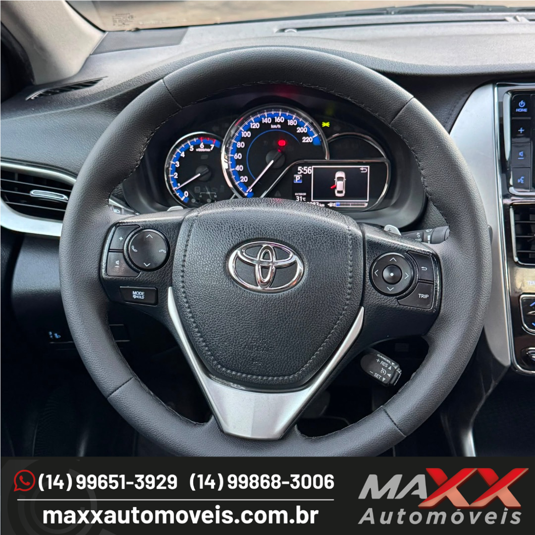 TOYOTA Yaris Sedan 1.5 16V 4P FLEX XLS MULTIDRIVE AUTOMÁTICO CVT