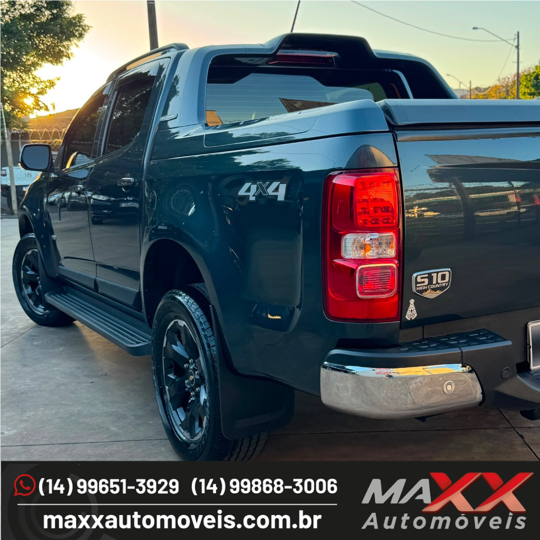 CHEVROLET S10 2.8 12V HIGH COUNTRY CABINE DUPLA 4X4 TURBO DIESEL AUTOMÁTICO