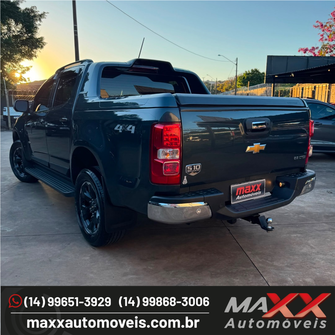 CHEVROLET S10 2.8 12V HIGH COUNTRY CABINE DUPLA 4X4 TURBO DIESEL AUTOMÁTICO