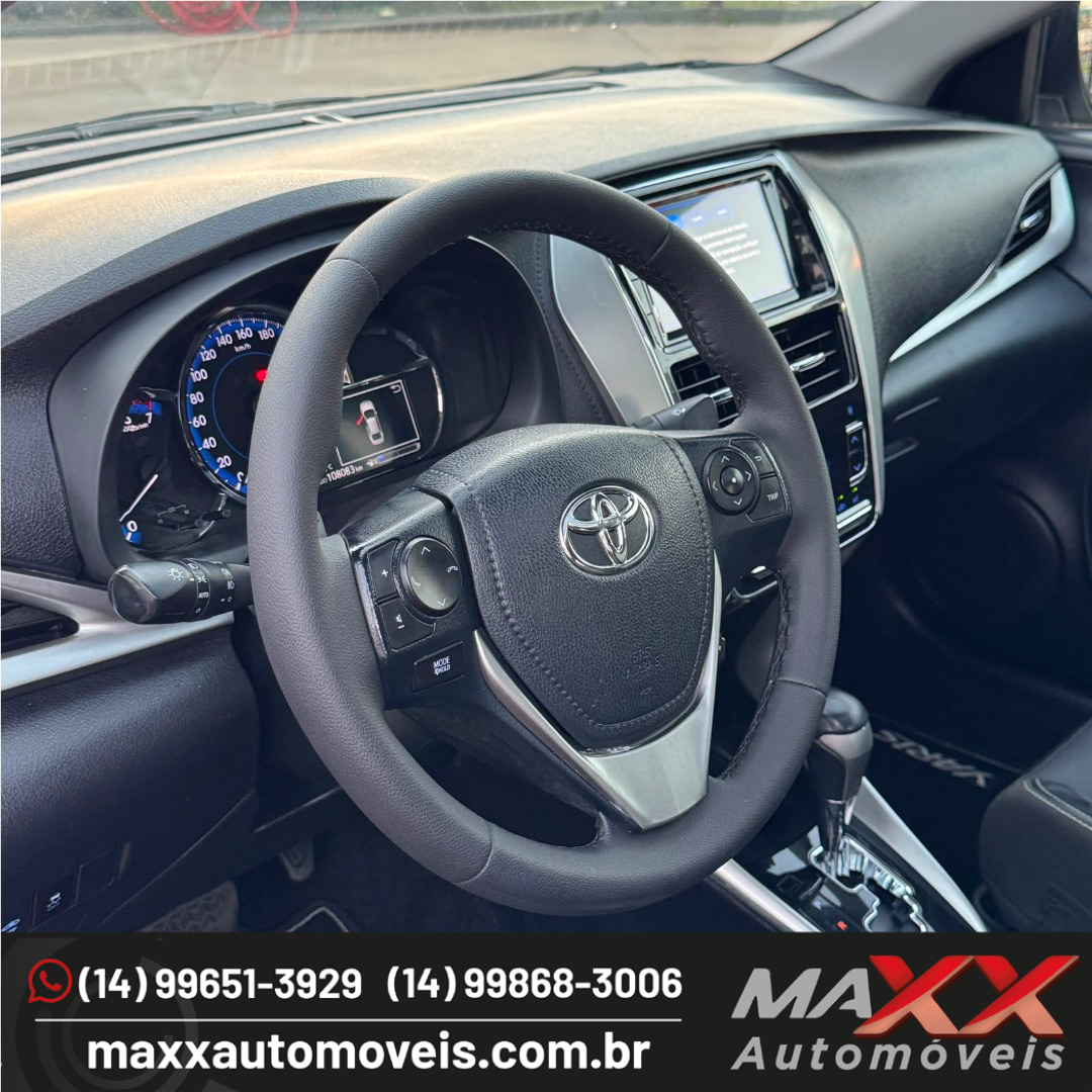 TOYOTA Yaris Sedan 1.5 16V 4P FLEX XLS MULTIDRIVE AUTOMÁTICO CVT