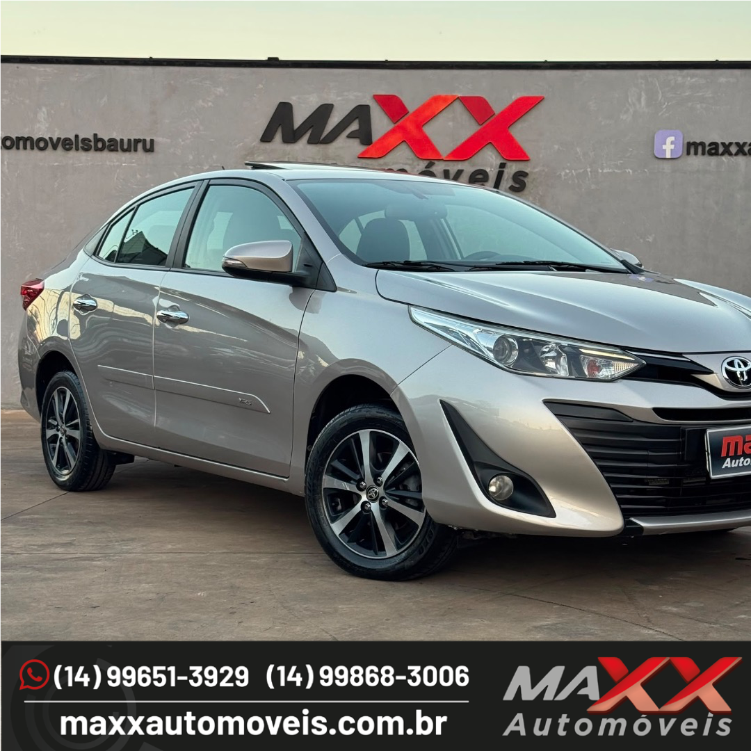 TOYOTA Yaris Sedan 1.5 16V 4P FLEX XLS MULTIDRIVE AUTOMÁTICO CVT