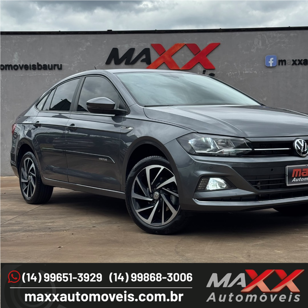 VOLKSWAGEN Virtus 1.0 4P 200 TSI FLEX HIGHLINE AUTOMÁTICO
