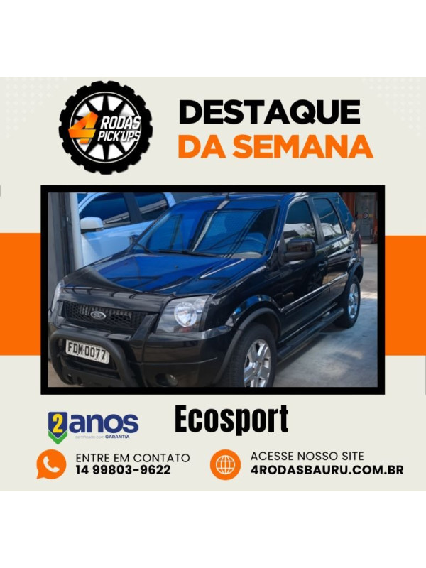 FORD Ecosport 2.0 16V 4P XLT AUTOMÁTICO