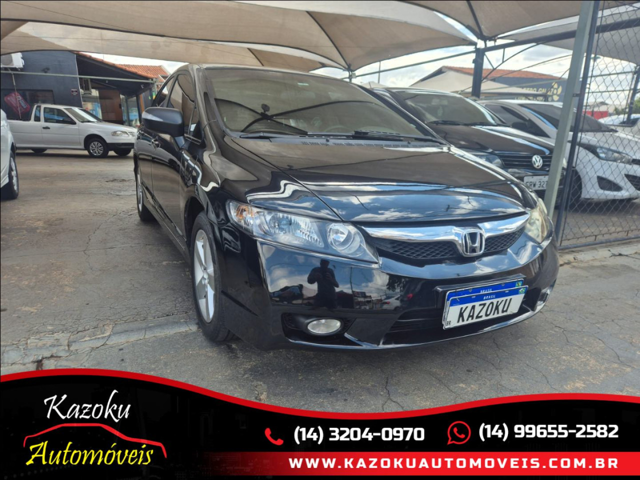 Civic 1.8 16V 4P FLEX LXS AUTOMÁTICO