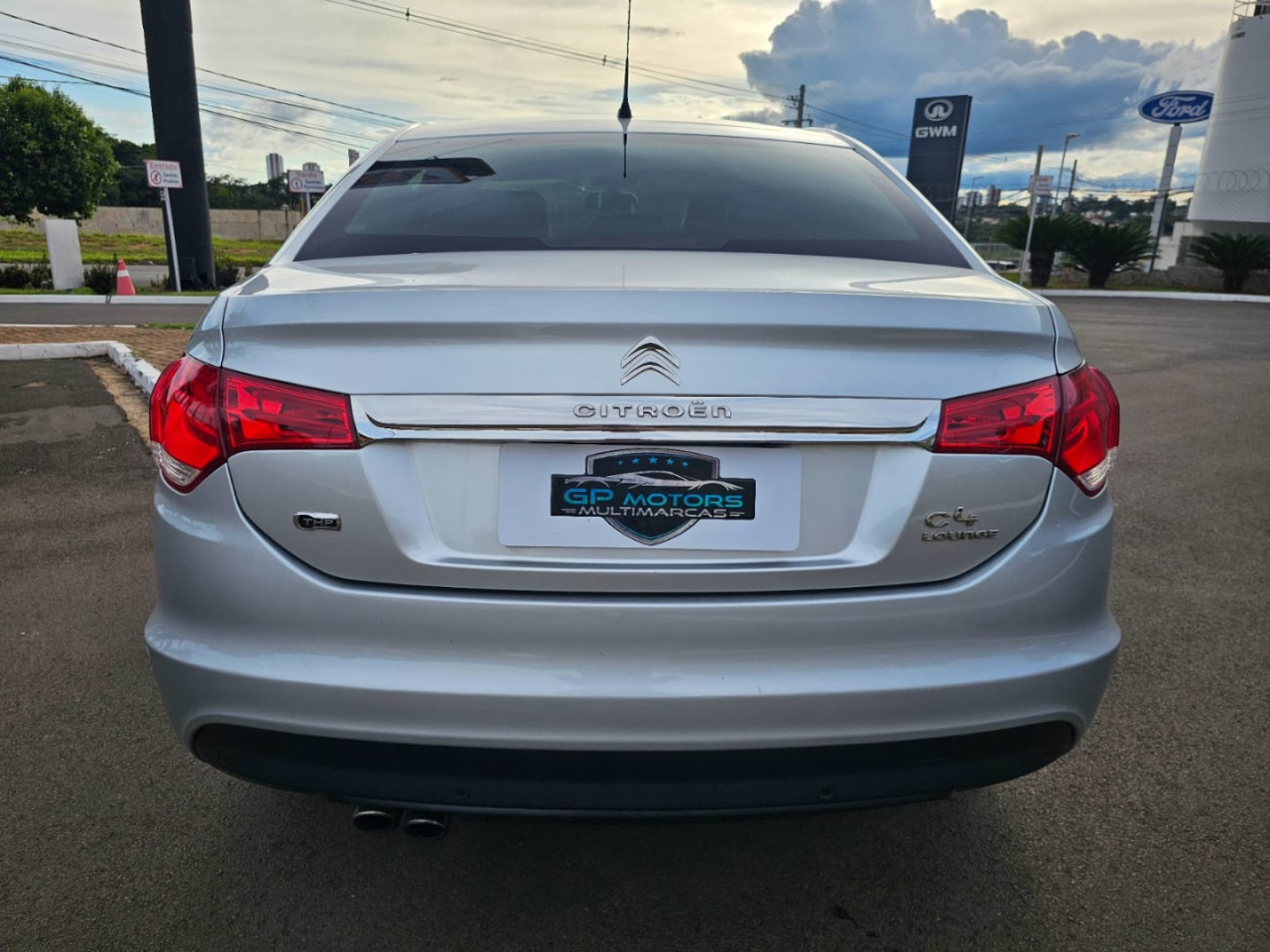 C4 Sedan 1.6 16V 4P LOUNGE TENDANCE THP TURBO AUTOMÁTICO