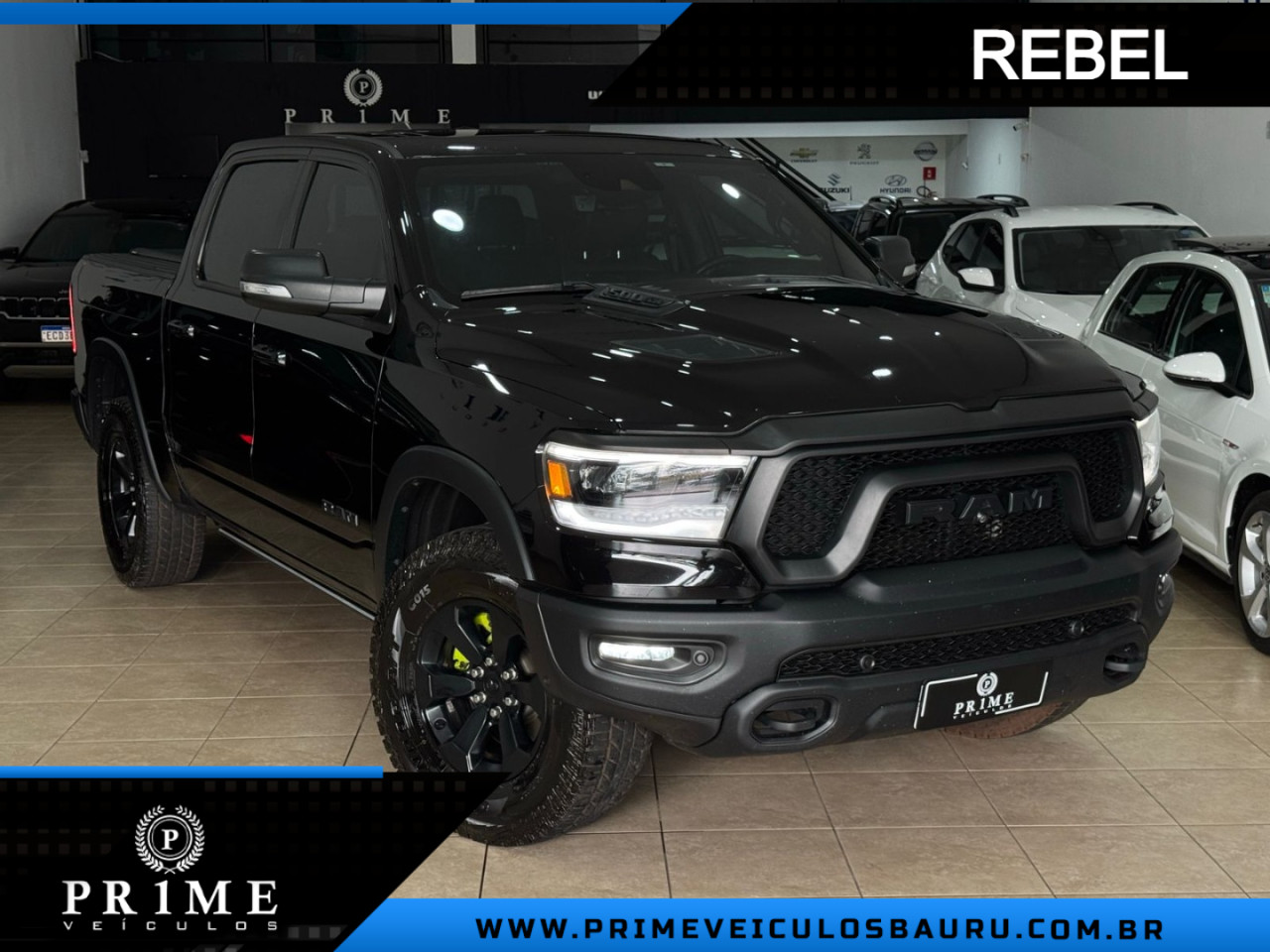 1500 5.7 V8 REBEL CABINE DUPLA 4X4 AUTOMÁTICO