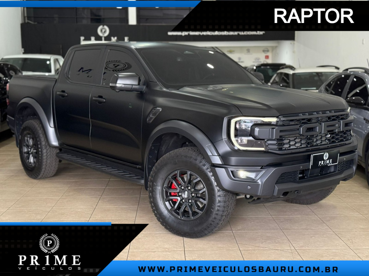Ranger 3.0 V6 24V CABINE DUPLA RAPTOR 4X4 AUTOMÁTICO