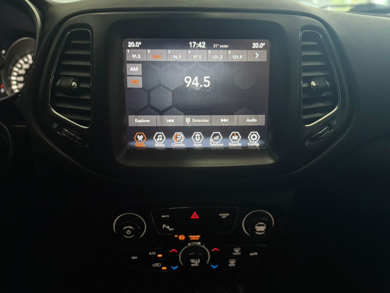 Compass 2.0 16V 4P LONGITUDE TURBO DIESEL 4X4 AUTOMÁTICO