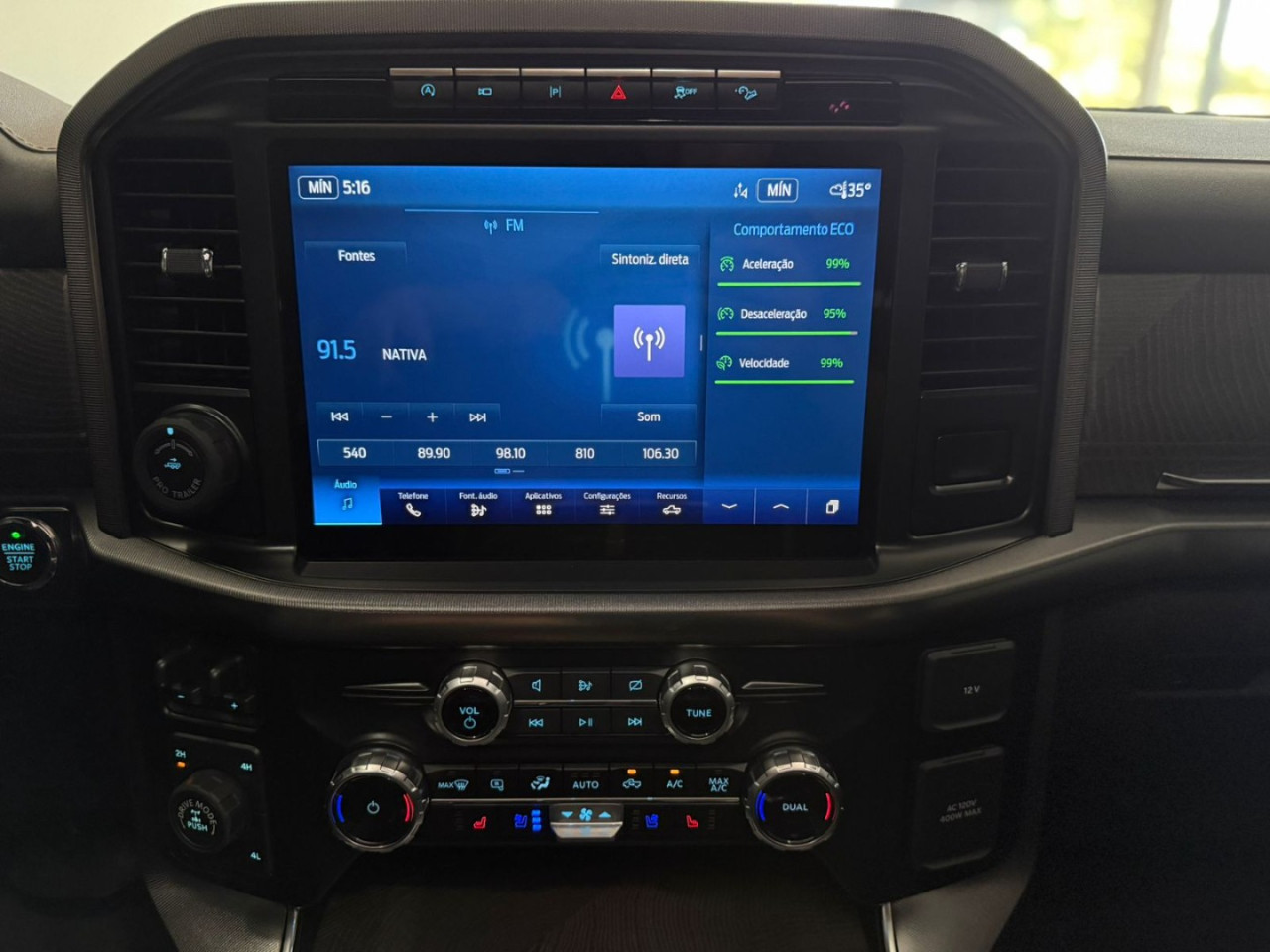 F-150 5.0 V8 24V FX4 PLATINUM CABINE DUPLA AUTOMÁTICO