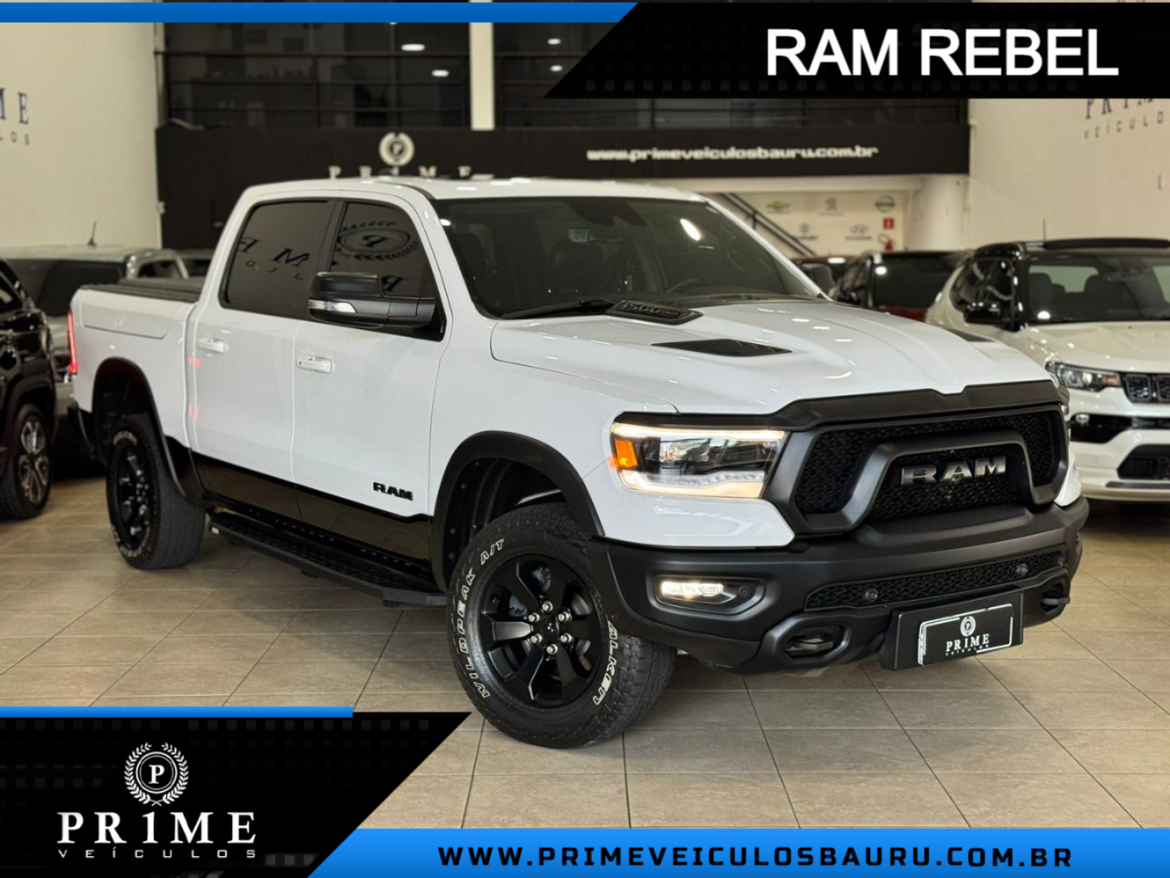 1500 5.7 V8 REBEL CABINE DUPLA 4X4 AUTOMÁTICO