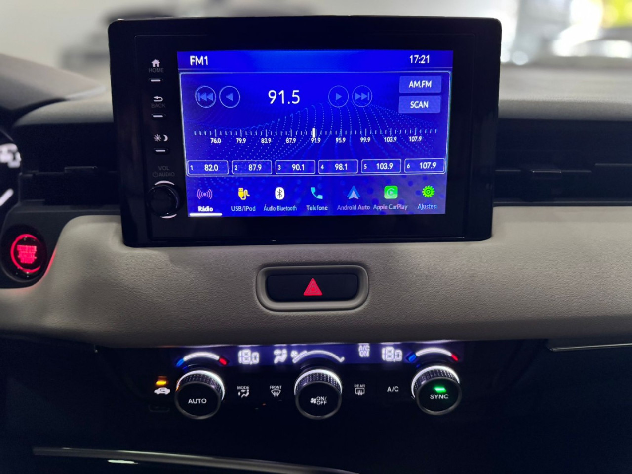 HR-V 1.5 16V 4P FLEX ADVANCE TURBO AUTOMÁTICO CVT
