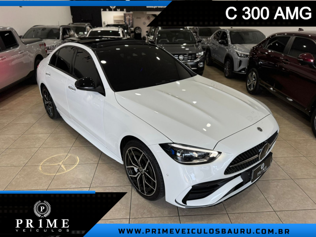 C 300 2.0 16V 4P EQ BOOST TURBO HÍBRIDO AMG LINE 9G-TRONIC AUTOMÁTICO