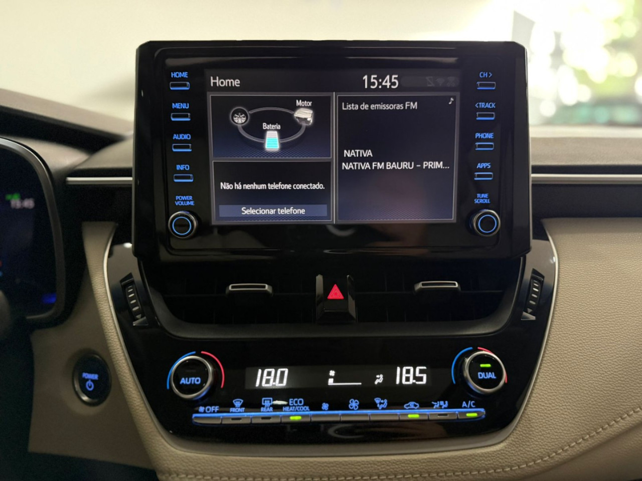 Corolla 1.8 16V 4P FLEX HÍBRIDO ALTIS A PREMIUM AUTOMÁTICO CVT