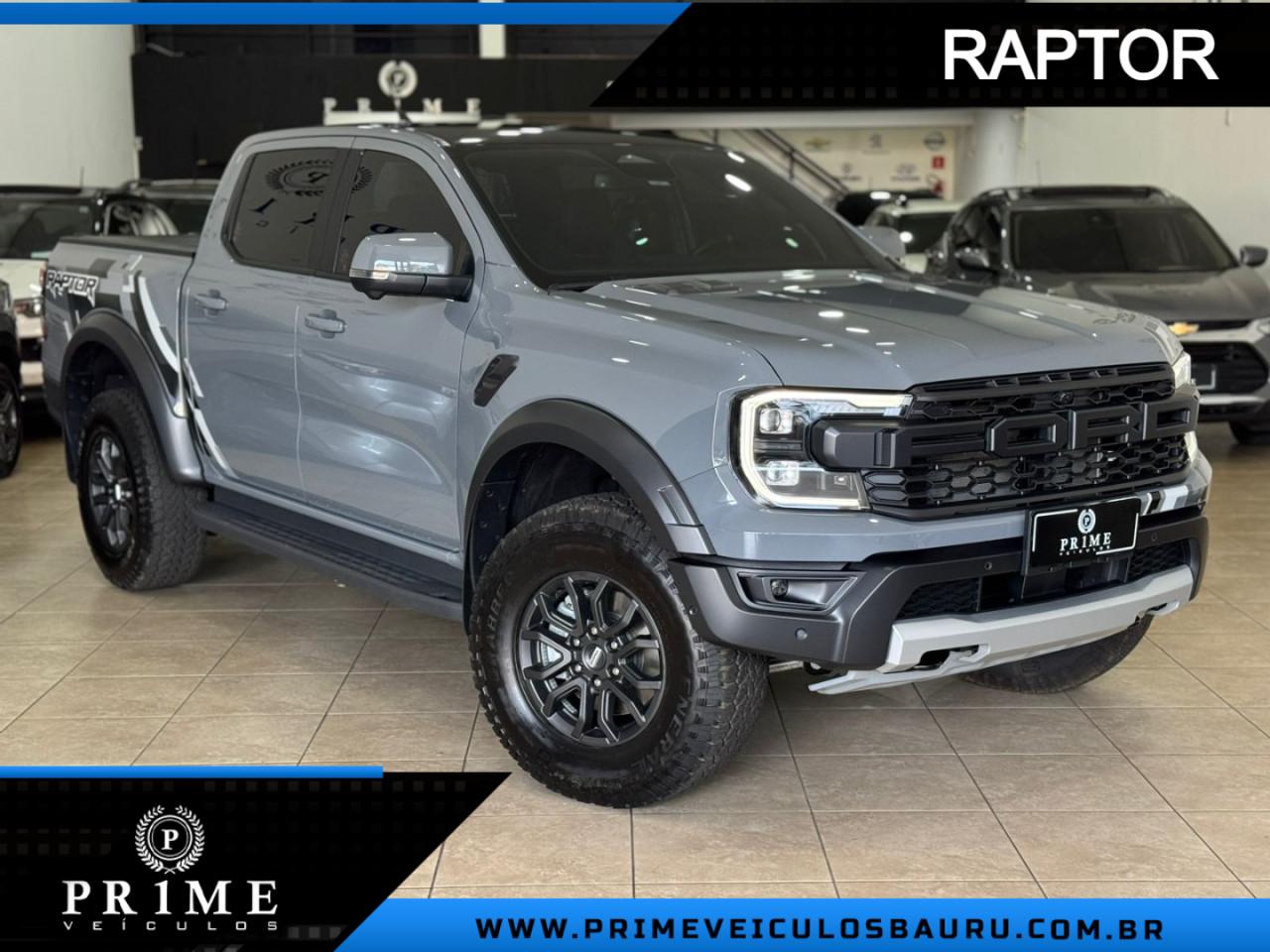 Ranger 3.0 V6 24V CABINE DUPLA RAPTOR 4X4 AUTOMÁTICO