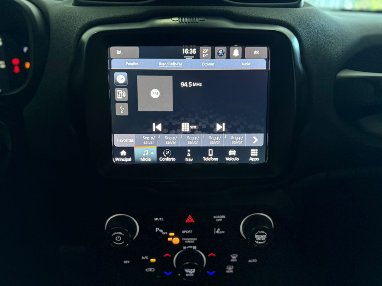 Renegade 1.3 16V 4P FLEX T270 LONGITUDE TURBO AUTOMÁTICO